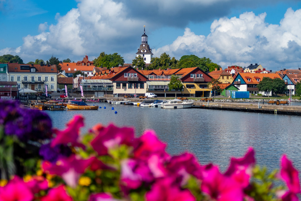 Utsikt över Västervik.